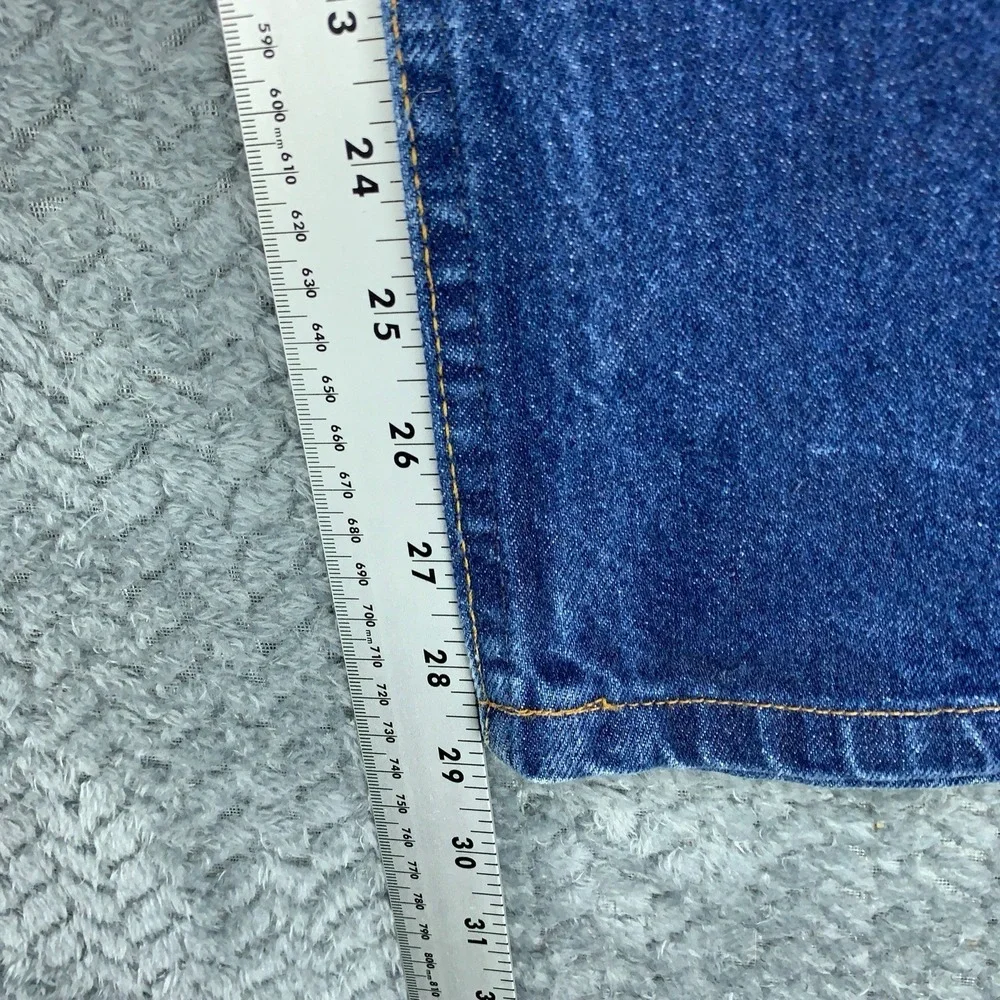 Levi's 517 Jeans Mens 34x30 Bootcut Orange Tab USA Made Vintage Denim 80's Faded